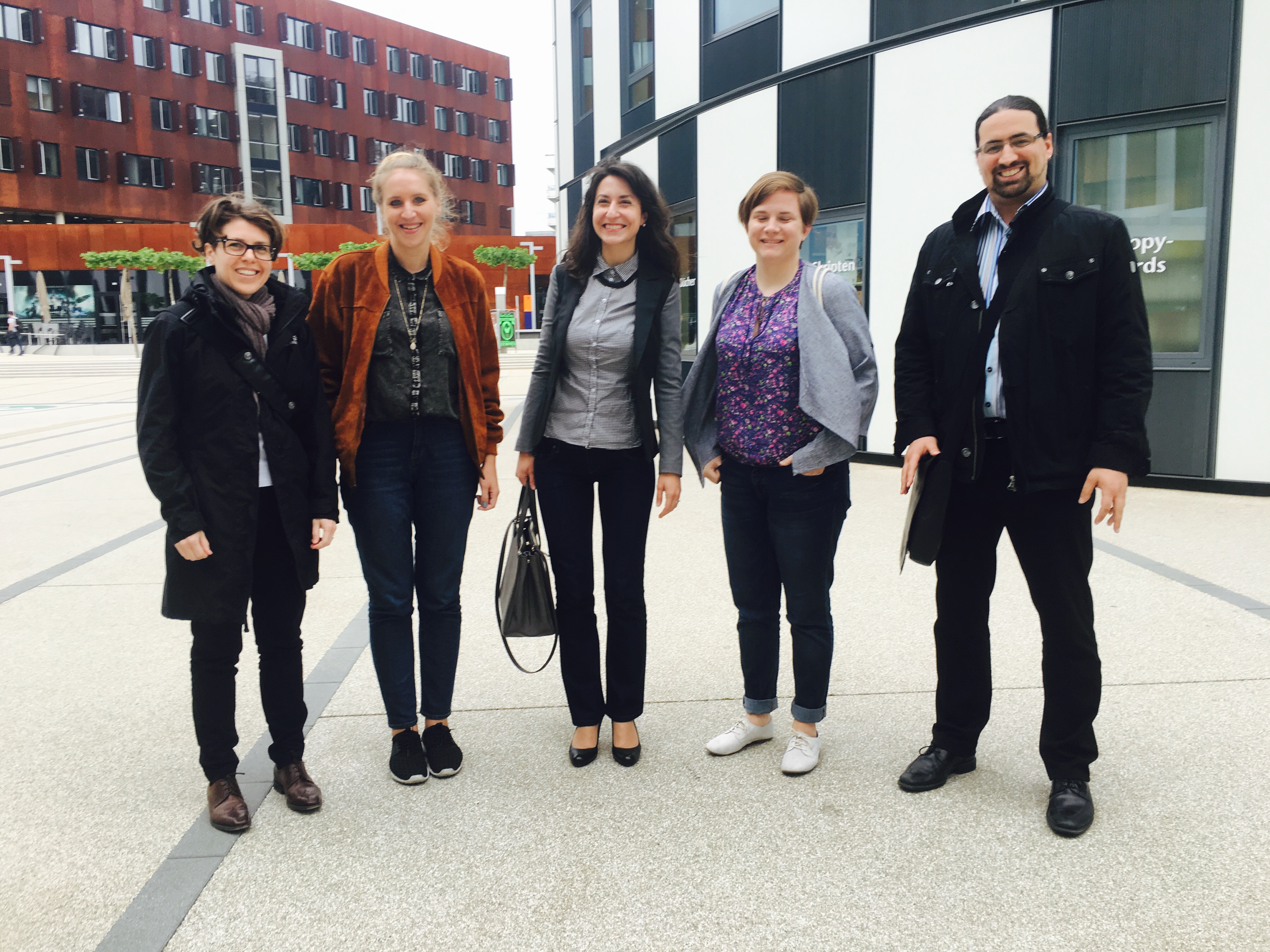 С колеги от Виенския икономически университет